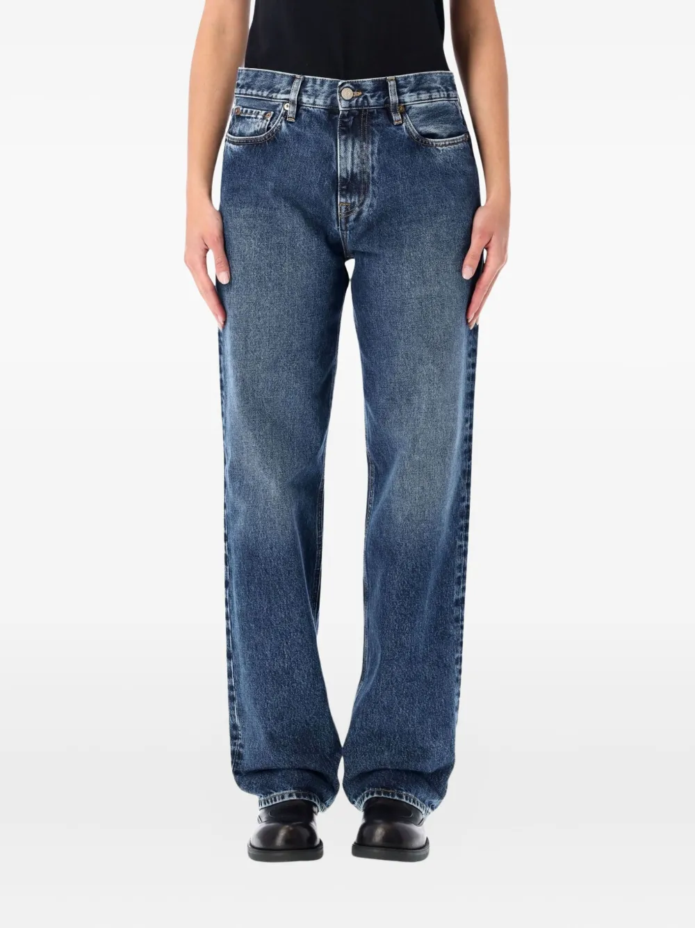Cycle Bella Five-pocket Denim Jeans In Blue