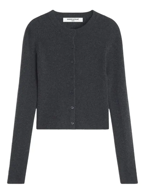 Maison Kitsuné — long-sleeves buttoned cardigan