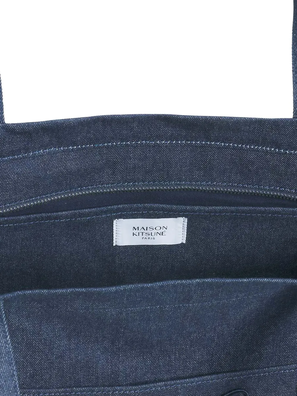 Maison Kitsuné Grote draagtas Blauw