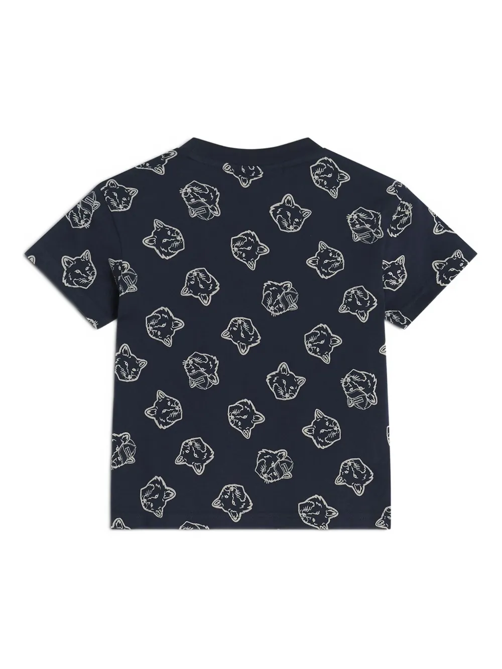 Maison Kitsuné fox-print short-sleeve top | Girls T-Shirts | Image 2