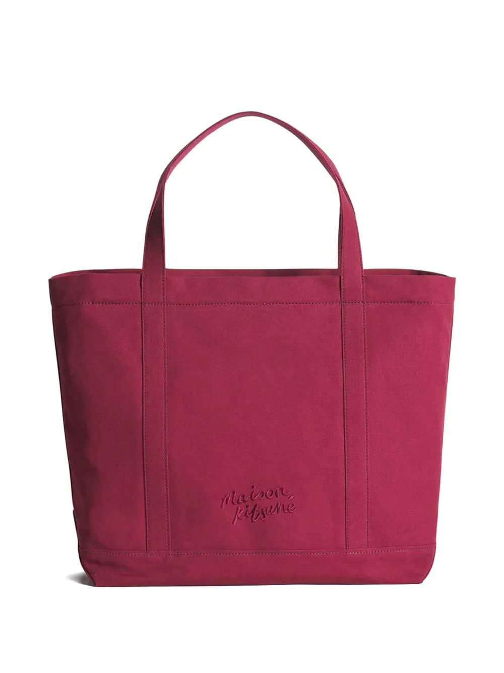 Maison Kitsuné Grote draagtas Rood