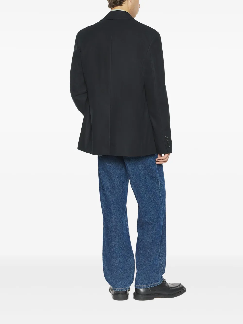 Maison Kitsuné Katoenen blazer Zwart