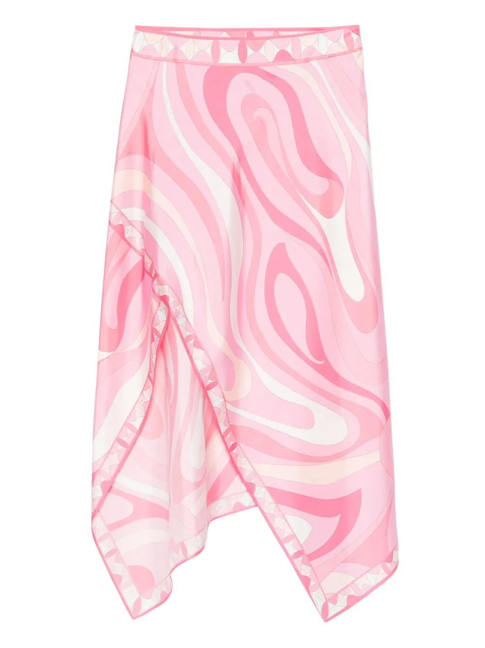 PUCCI Marmo-print midi skirt | Pink | Image 1