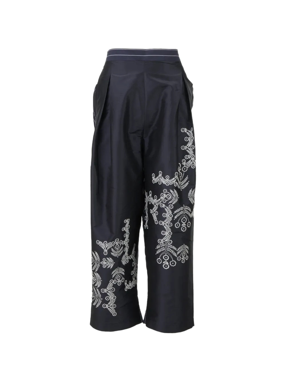  Biyan Striped-pattern Trousers - Blue 