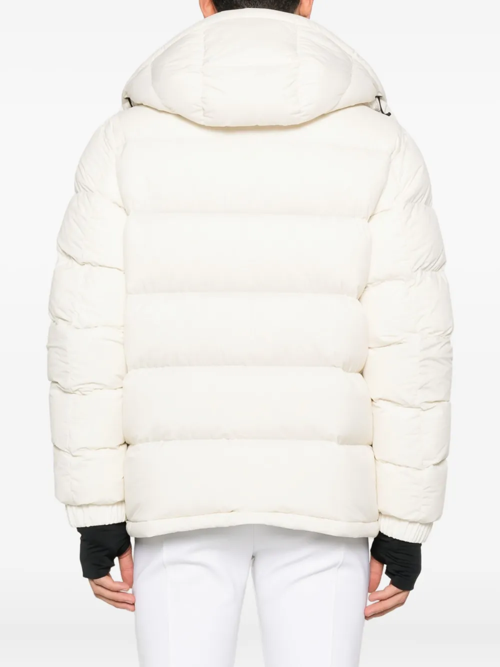 Moncler Grenoble Jack met capuchon Wit