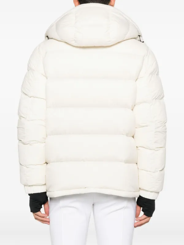 Moncler Grenoble Hooded zip-fastening Jacket | White | FARFETCH JO