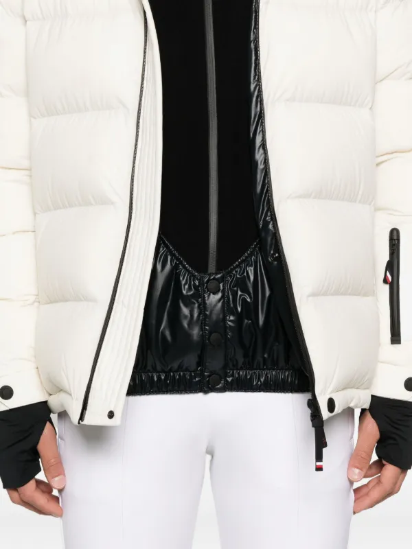 Moncler Grenoble Hooded zip-fastening Jacket | White | FARFETCH RO