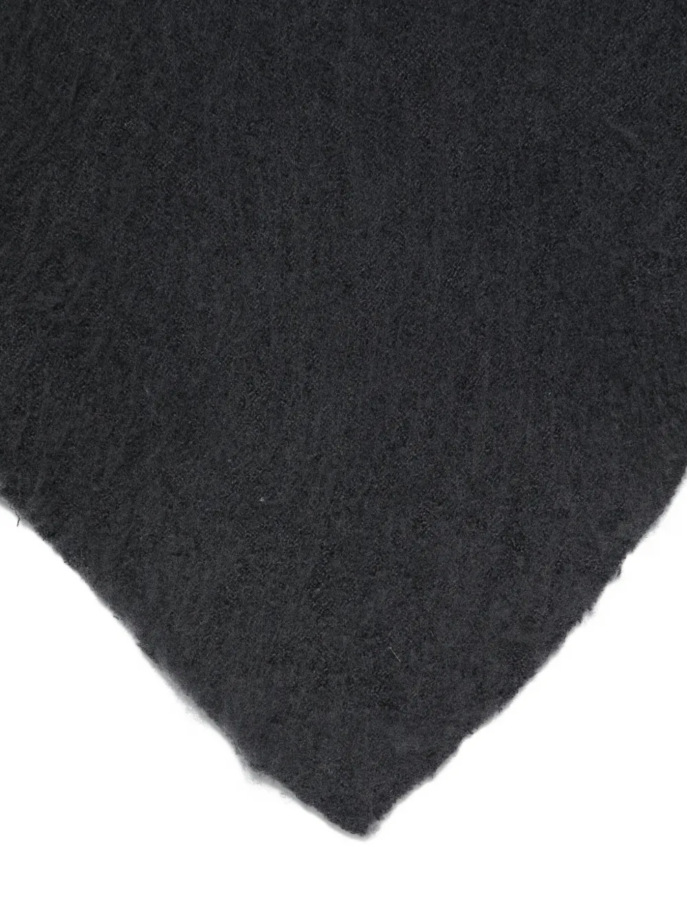 Faliero Sarti Cashmere And Wool Wraparound Scarf In Black