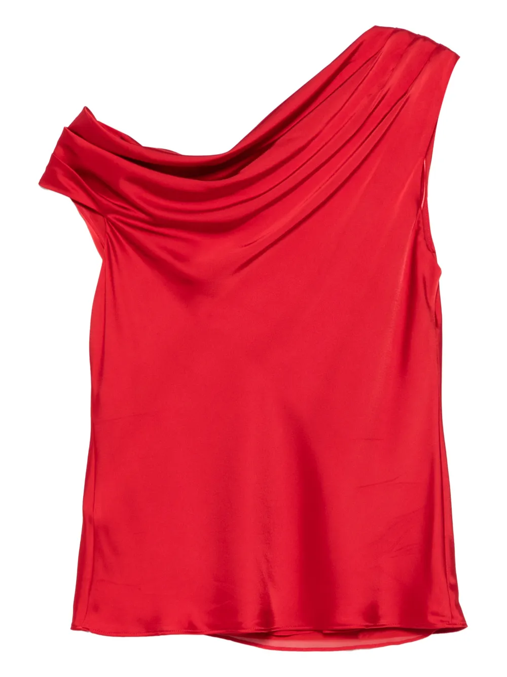 Lauren Ralph Lauren Gedrapeerde blouse - Rood