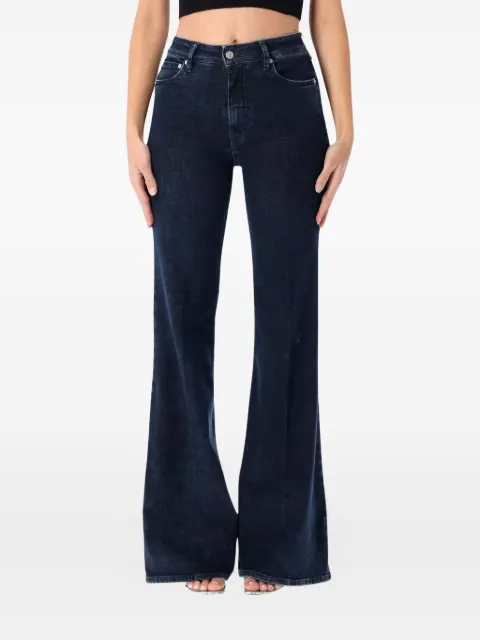 Cycle five-pocket flared denim jeans