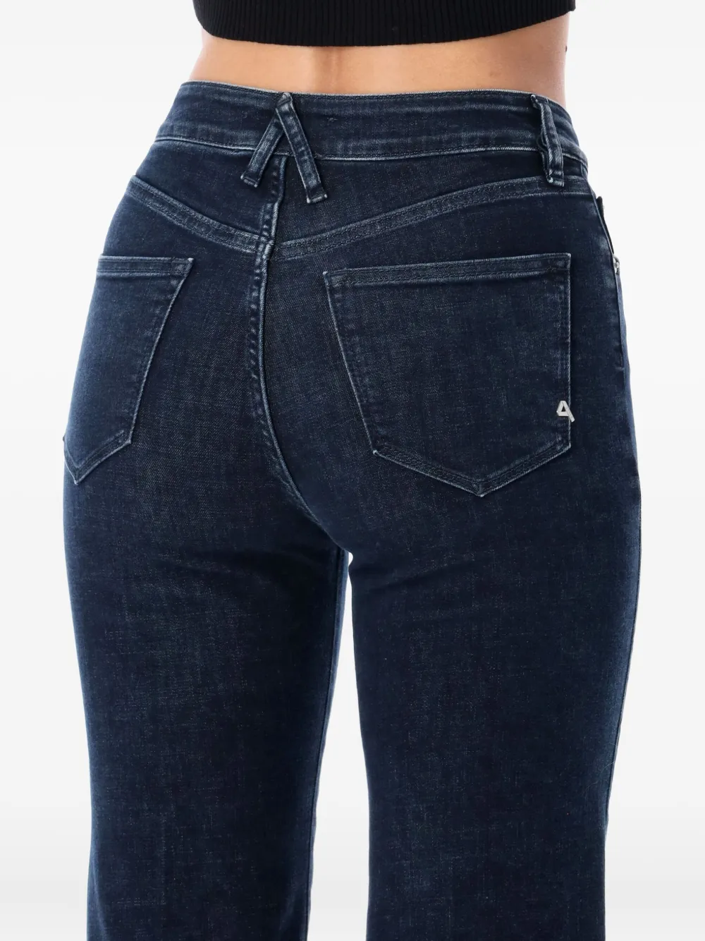 Cycle Five-pocket Flared Denim Jeans In Blue