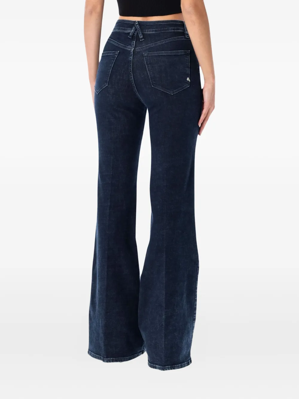 Cycle Five-pocket Flared Denim Jeans In Blue