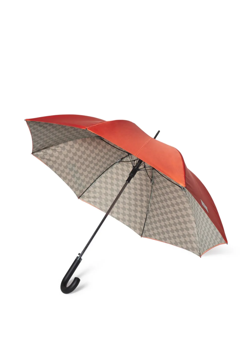 Maison Kitsuné Paraplu met logoprint Oranje