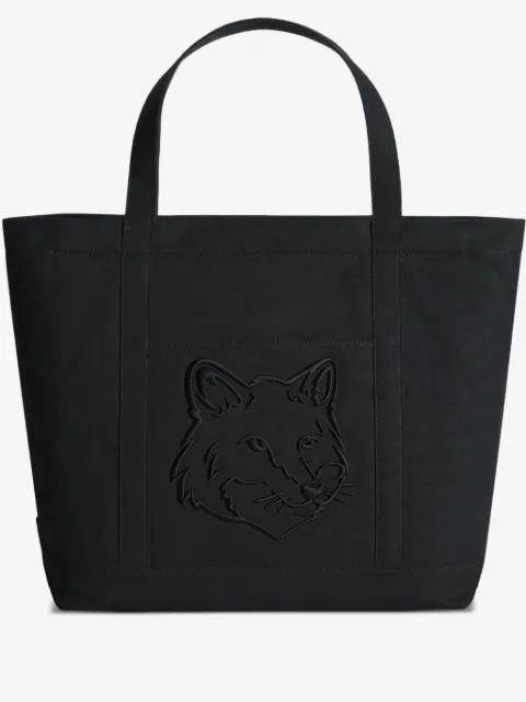 Maison Kitsuné large Fox Head tote bag