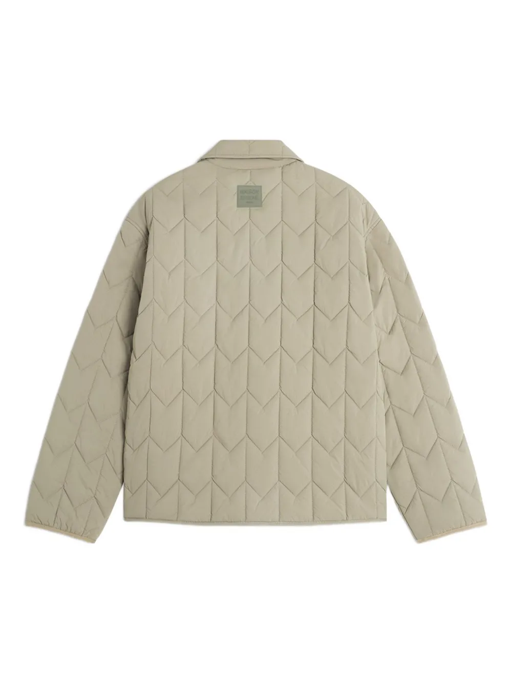 Maison Kitsuné Gewatteerd jack Beige