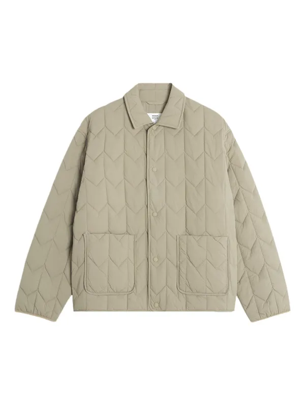 Maison Kitsuné キルティング ジャケット | ニュートラル | FARFETCH JP