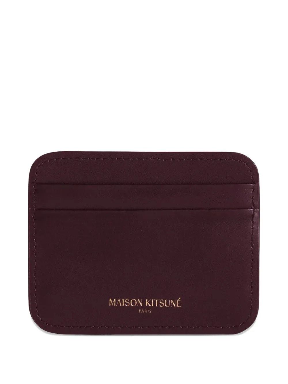 Maison Kitsuné Edie Cardholder In Brown