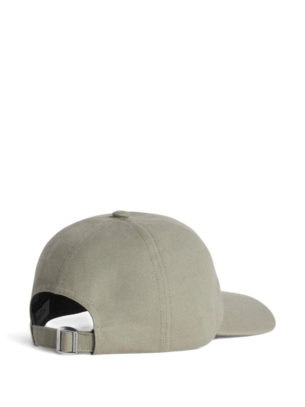Maison Kitsuné fox-motif baseball hat - Groen