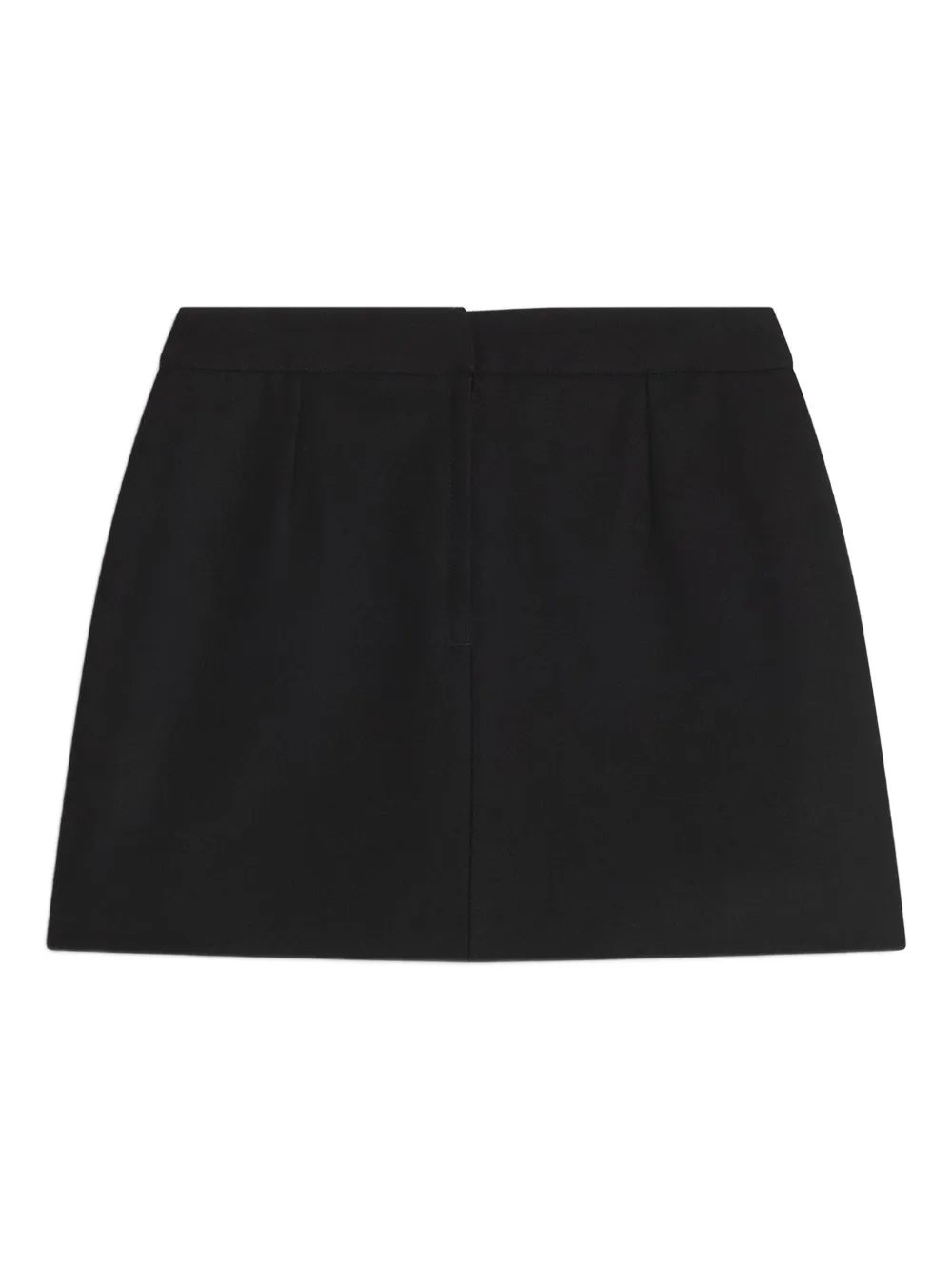 Maison Kitsuné フロントポケット ミニスカート - ブラック Maison Kitsuné フロントポケット ミニスカート - ブラック