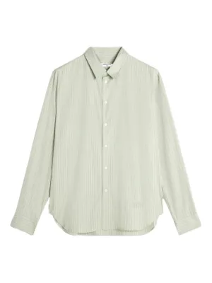 A.P.C. ストライプ ポケット シャツ | グリーン | FARFETCH JP