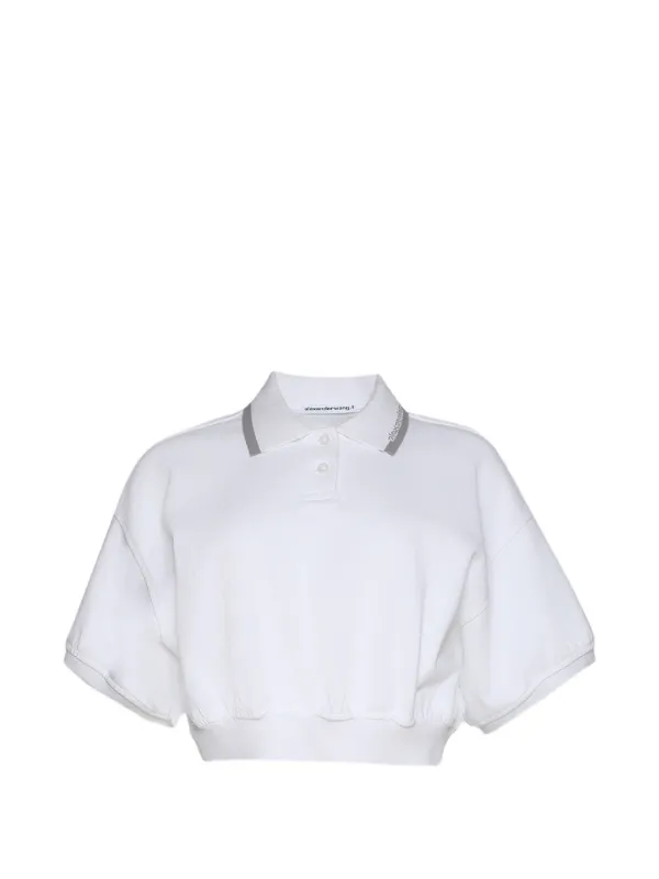 Alexander Wang ロゴカラー ポロシャツ | ホワイト | FARFETCH JP