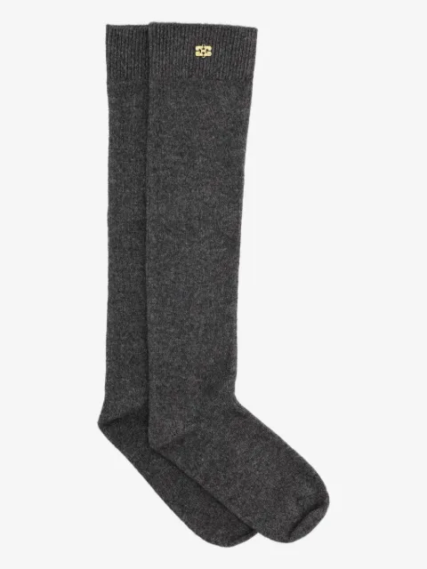 GANNI logo socks