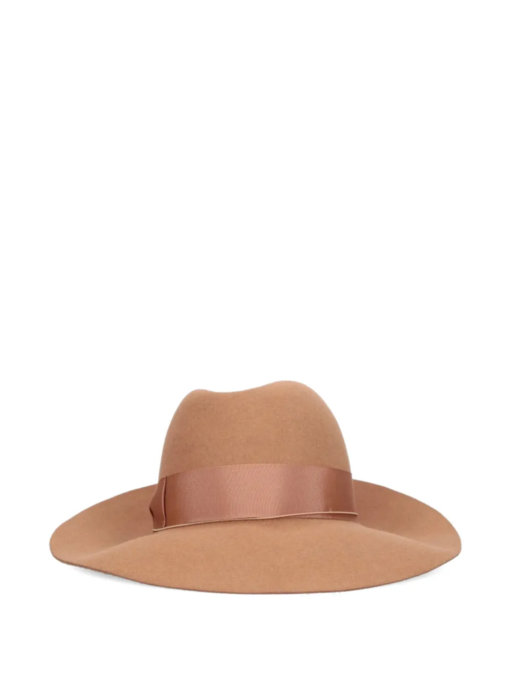 Borsalino Monica ribbon-detail hat - Toni neutri