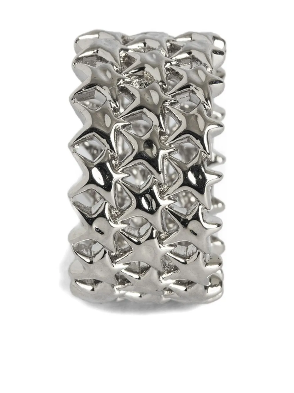 Zadig & Voltaire Rock Star Ring In Metallic