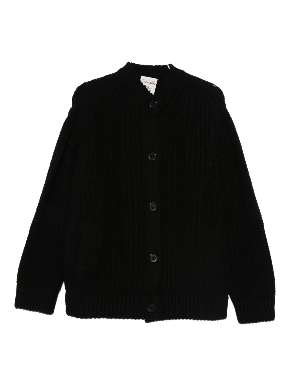 Semicouture Sweaters Blacks And Greys In Black