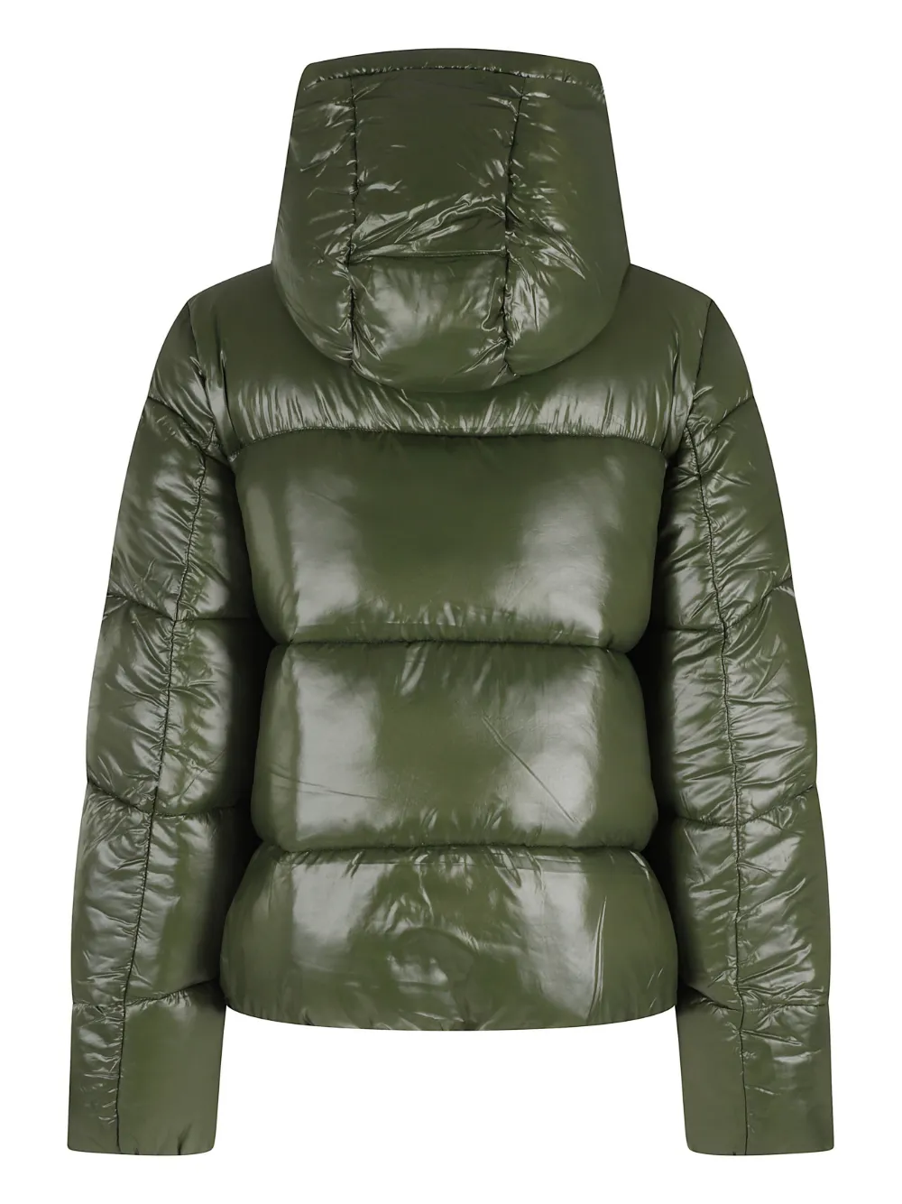 Save The Duck logo-patch padded jacket | Down Jackets | Image 2