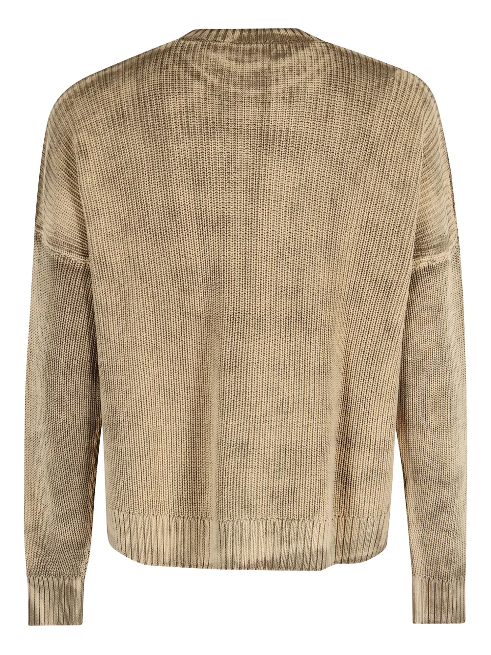 RETERNITY long-sleeve cotton sweater - Bruin