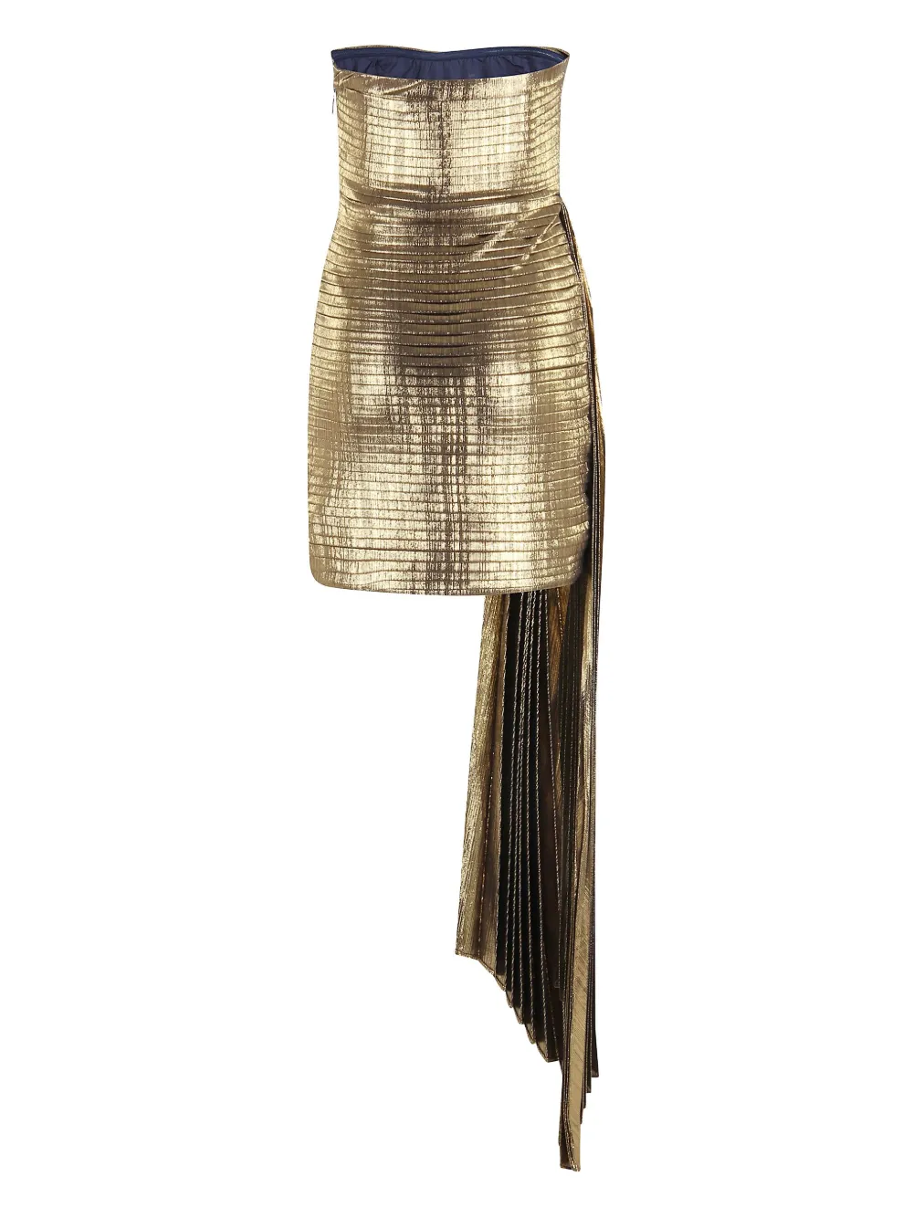 Retrofete Marcy strapless mini dress - Goud