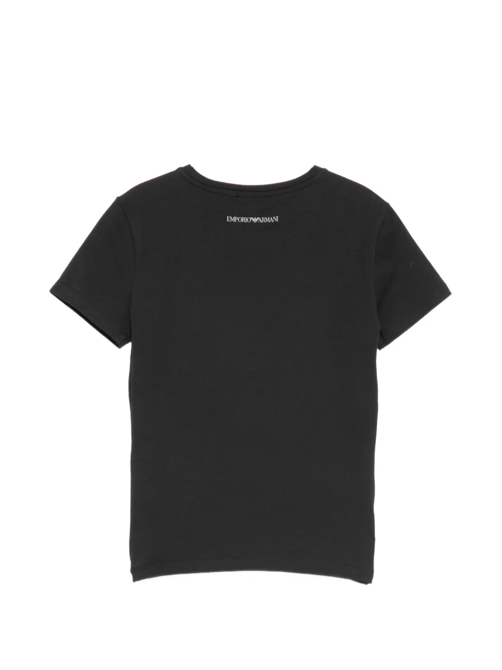Emporio Armani T-shirt met ronde hals Zwart