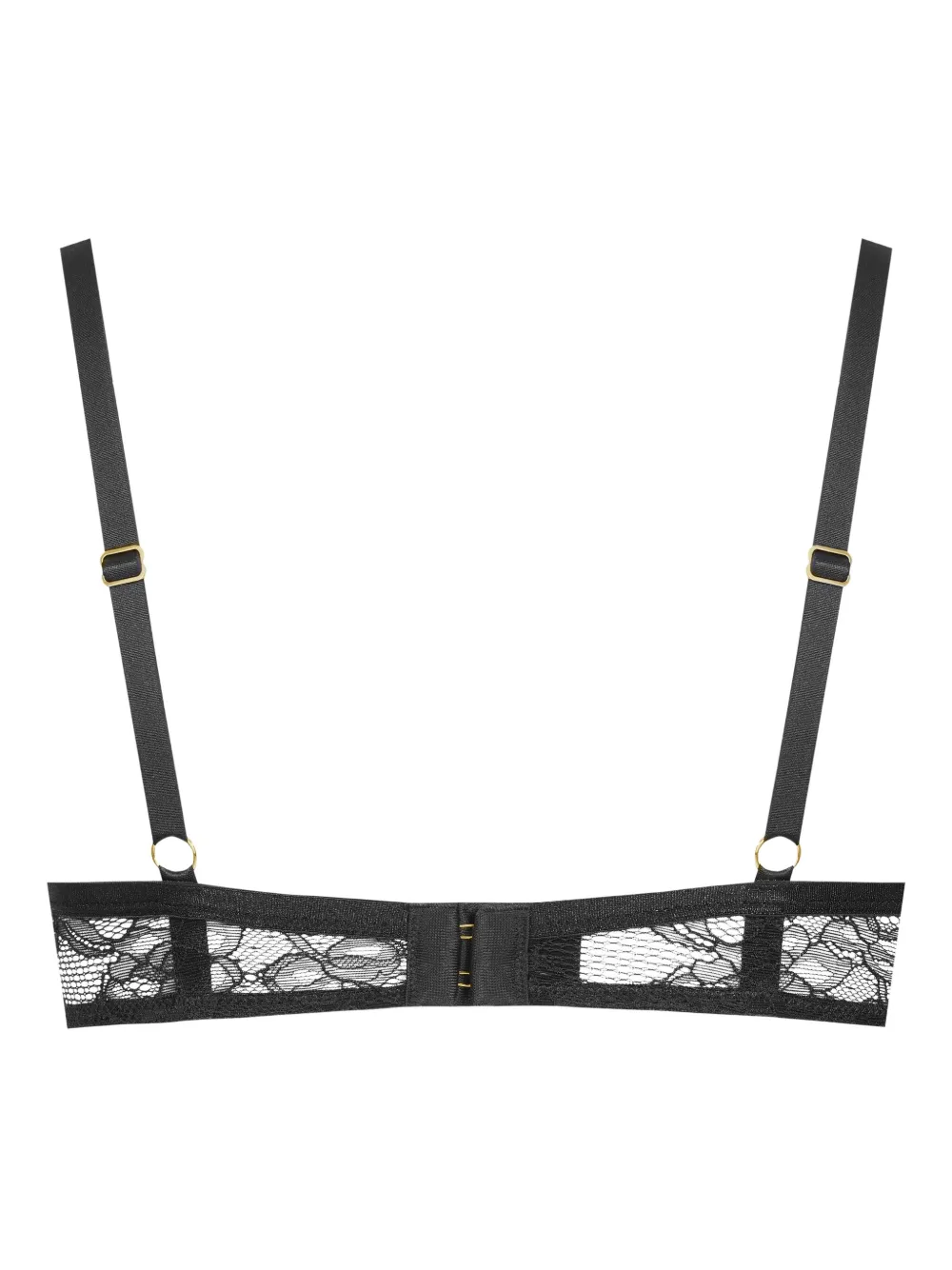 Maison Close Jeux Magnétiques Lace Balconette Bra In Black