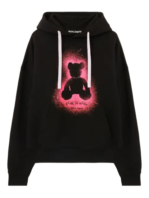 Palm Angels spray-bear hoodie