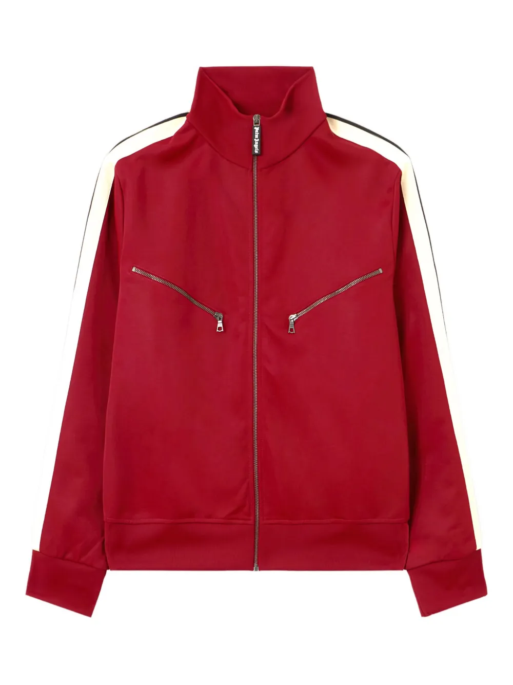 Palm Angels sudadera con logo curvo | rojo | Image 1