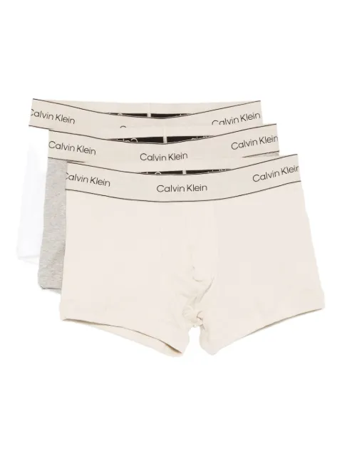 Calvin Klein logo-waistband boxers (pack of three)