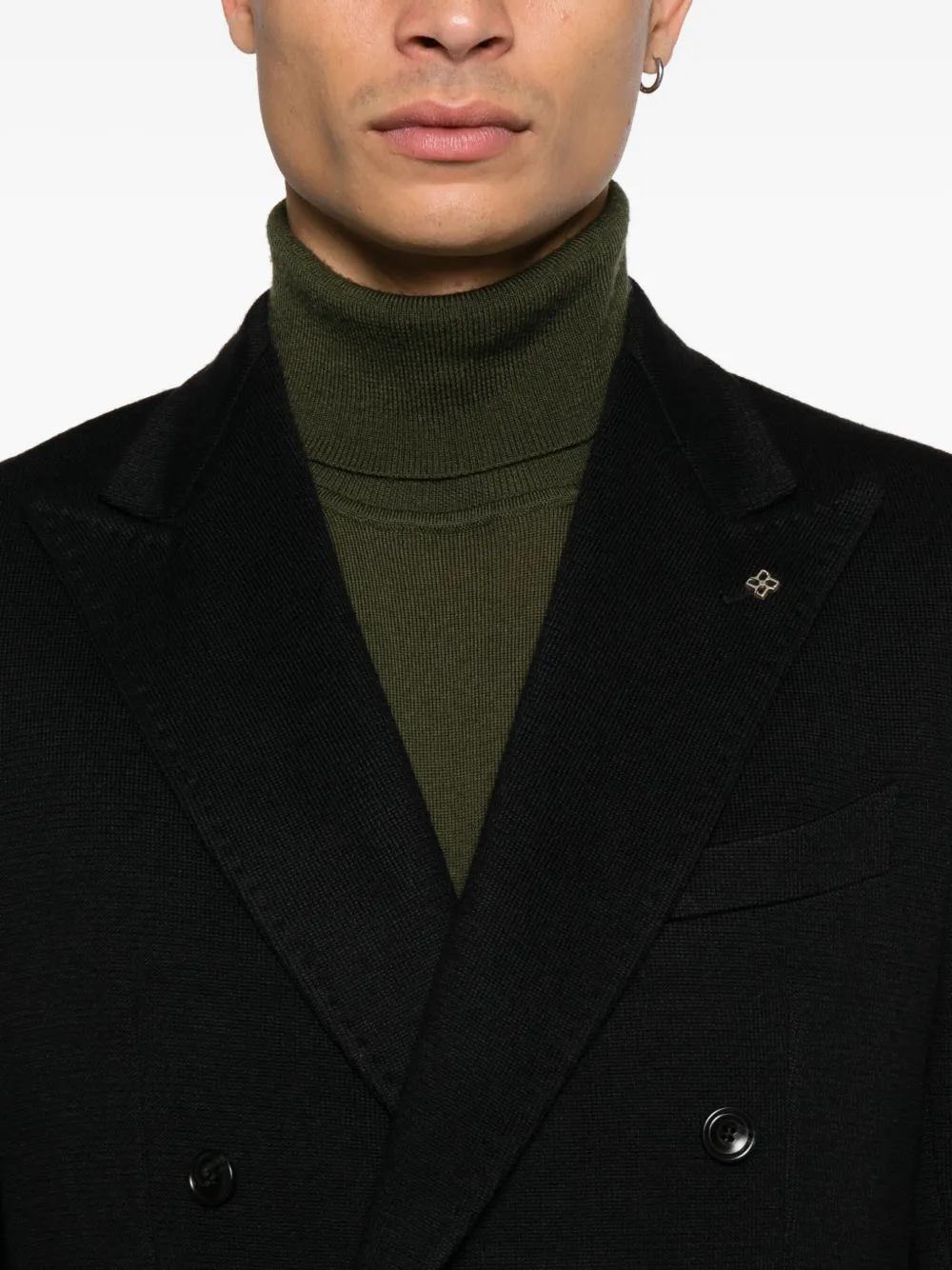 Tagliatore Double-breasted Pocket Blazer In Multi