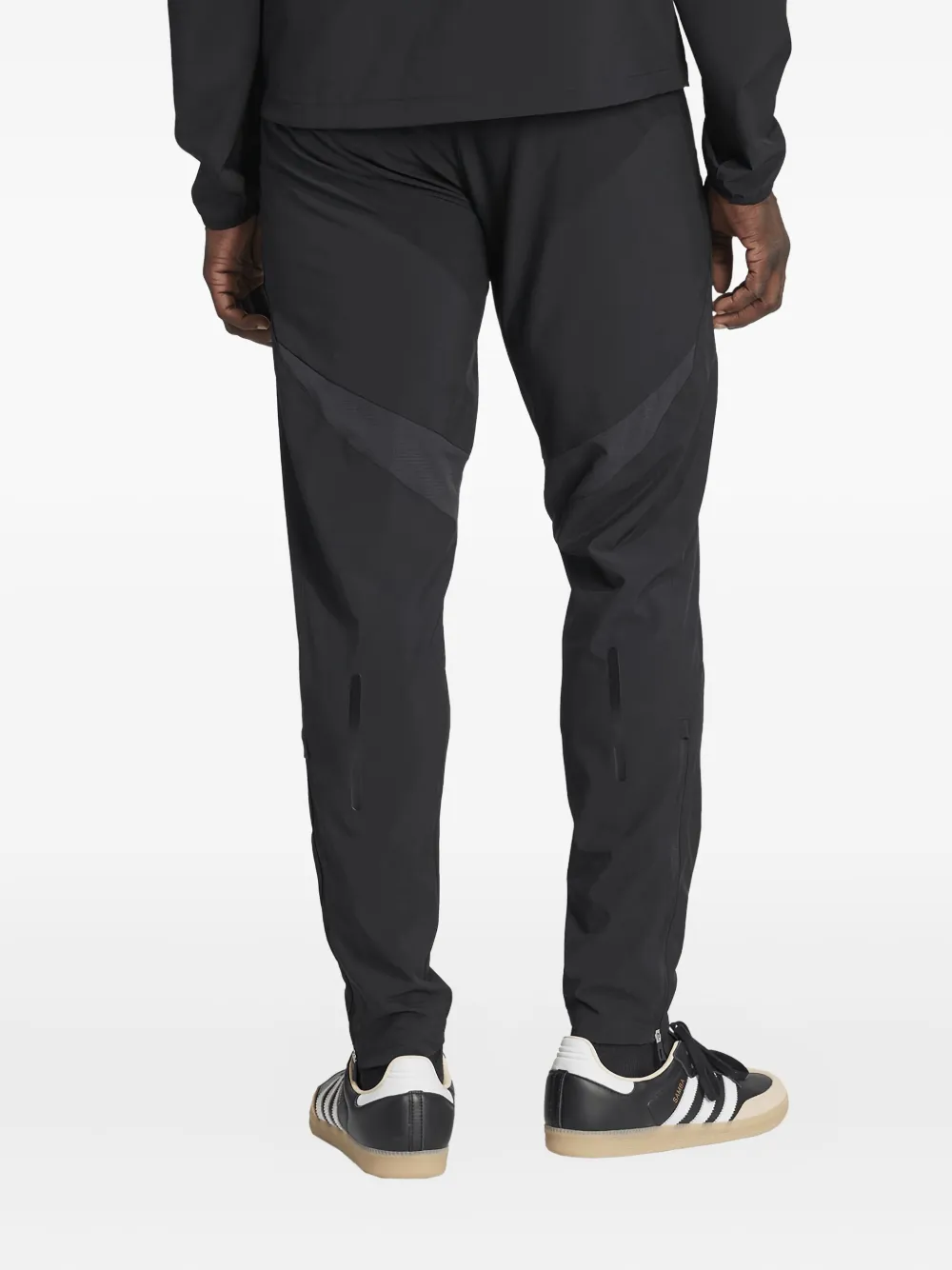 Adidas zip trackpants - Zwart