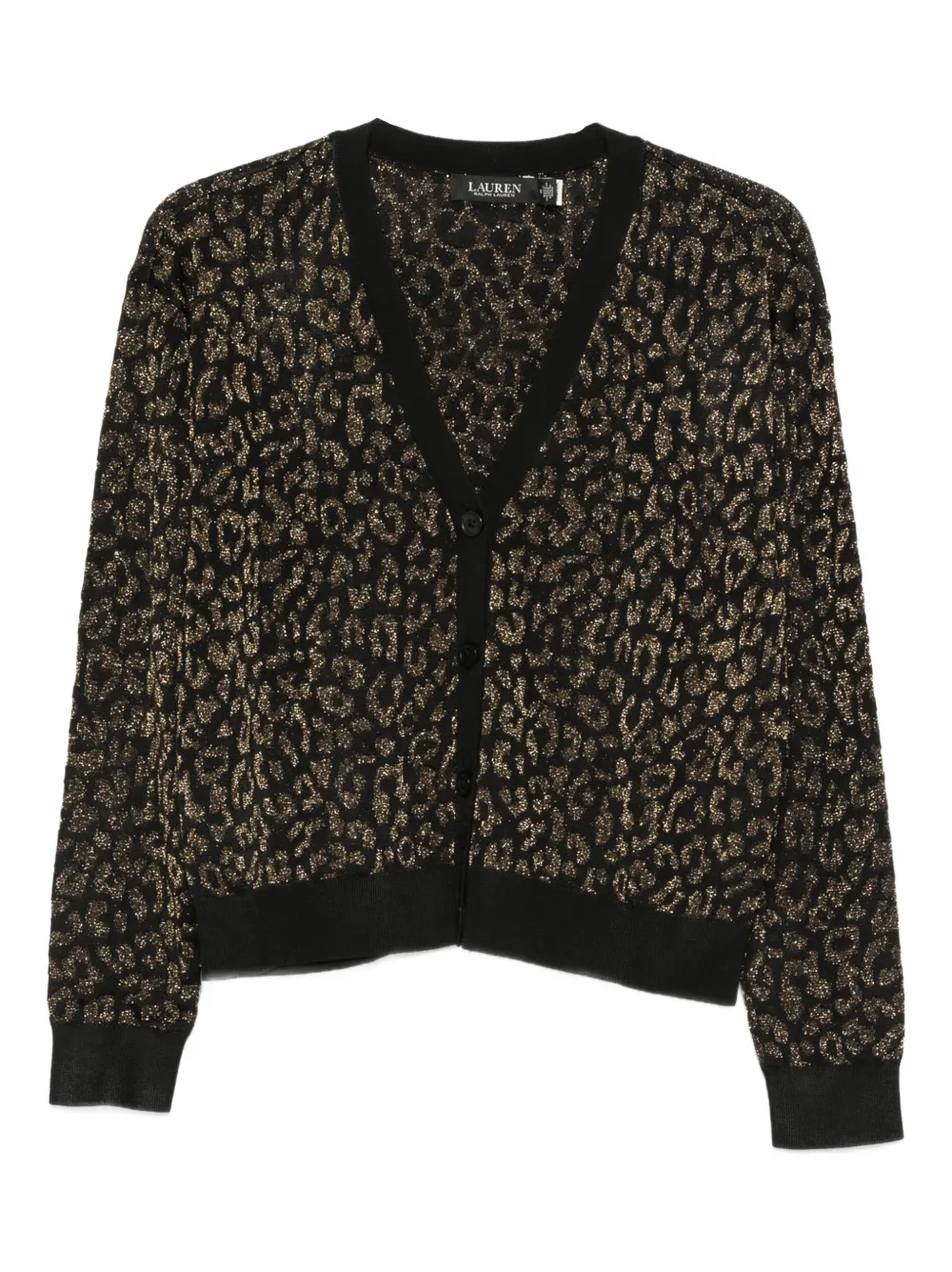 Lauren Ralph Lauren Cardigan con scollo a V - Nero