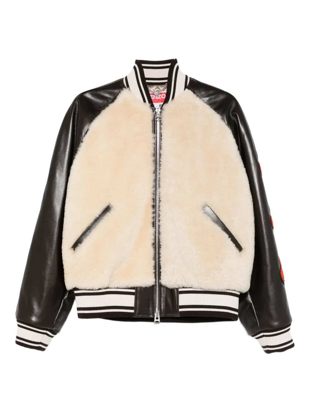 Kenzo chamarra bomber texturizada en colaboración con Futura 2000 | neutro | Image 1