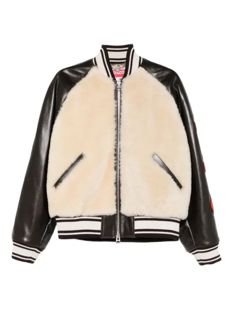 Kenzo x Futura 2000 shearling bomber jacket