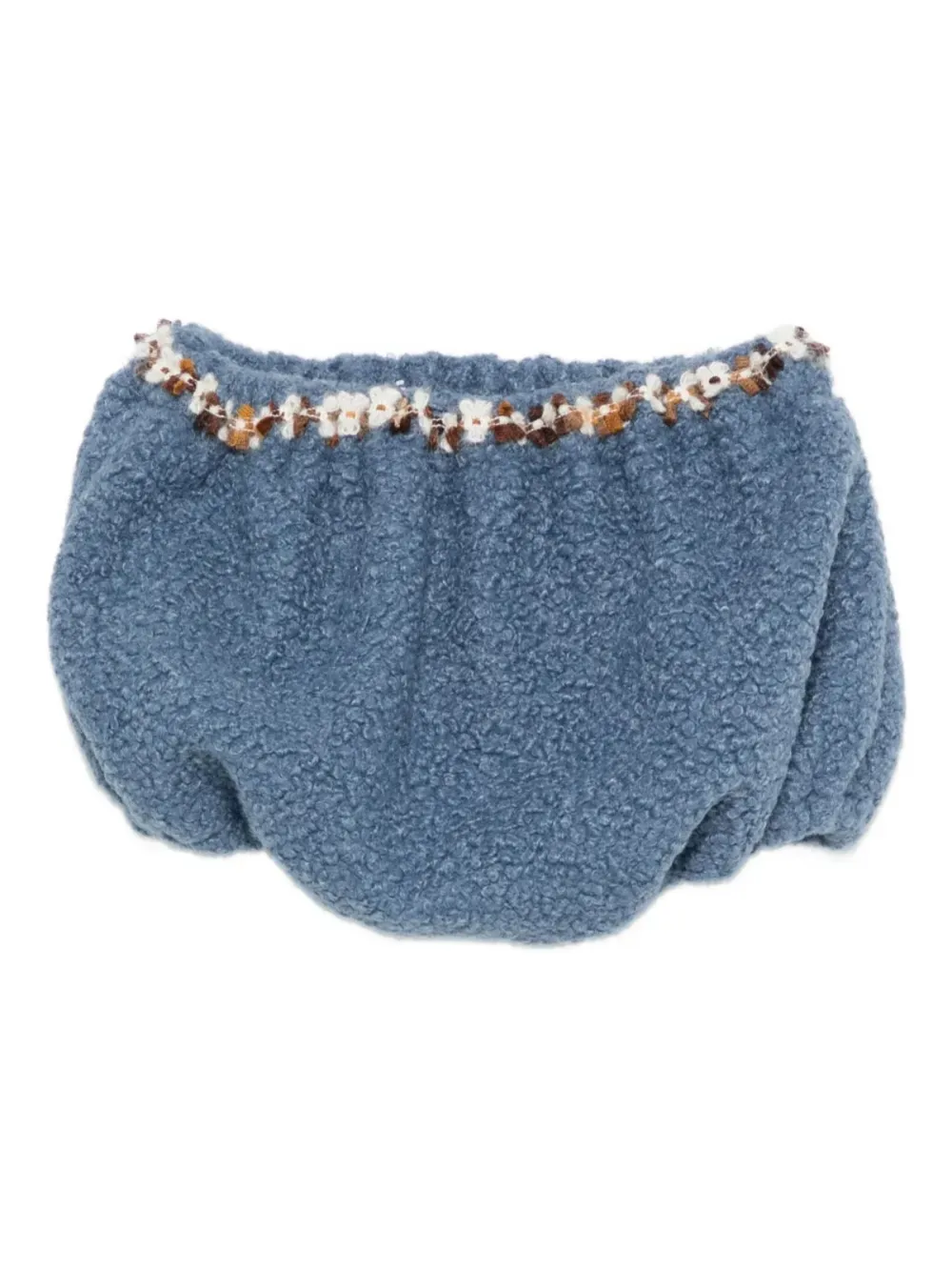 Alapage trim-detail bloomers - Blauw