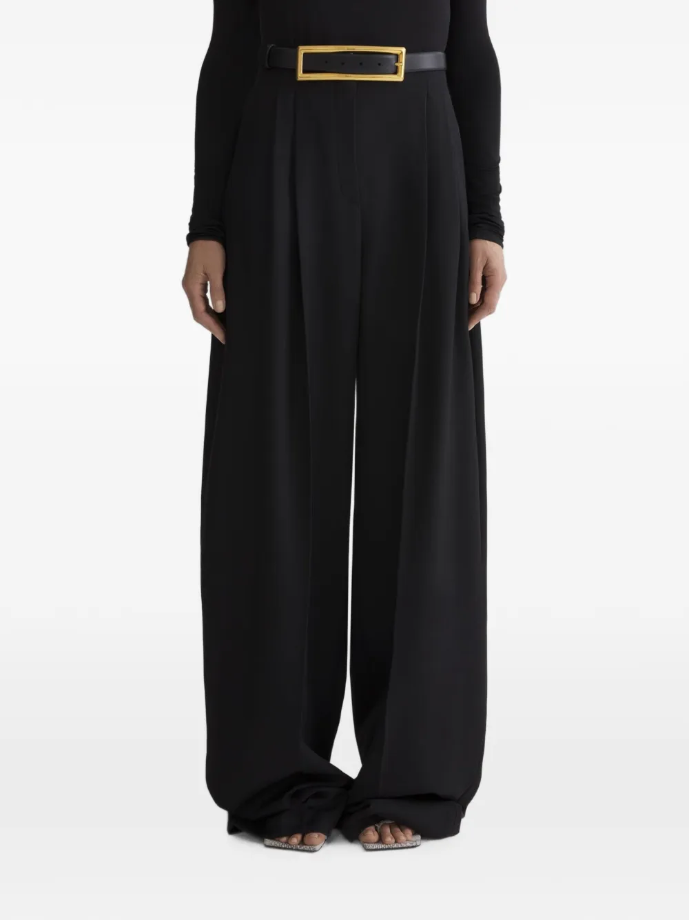 Mugler high-waisted trousers