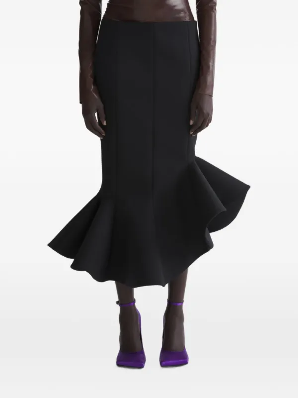 Mugler Mermaid Skirt in Black