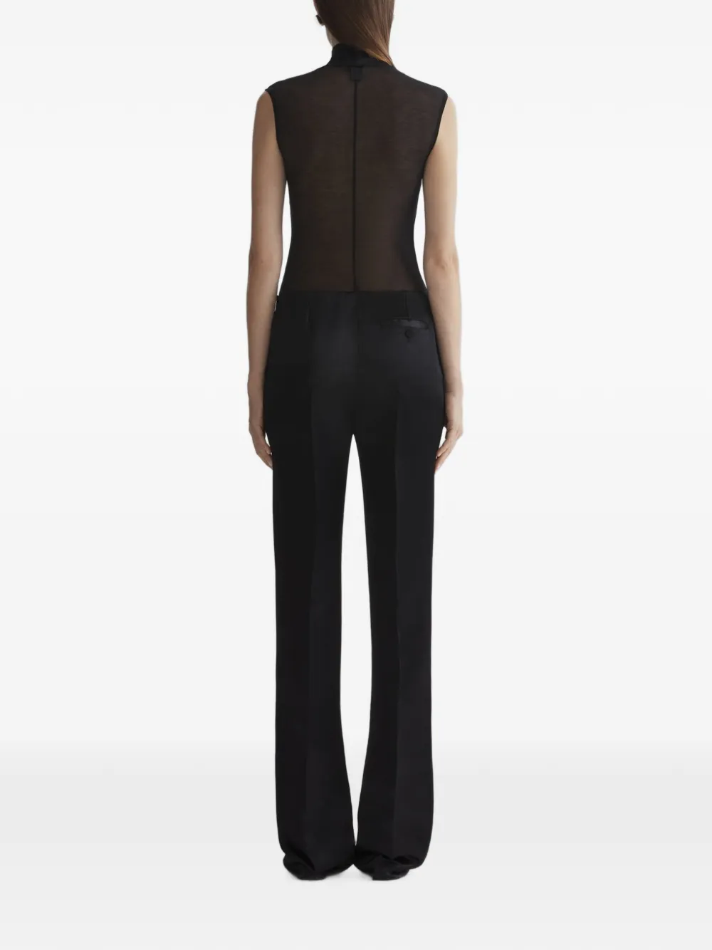 Mugler Body met col Zwart