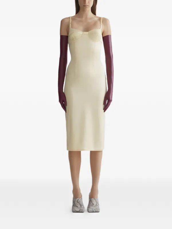 mugler draped corset dress Fitted Lingerie | Neutrals 7484 Color:Rosey Taupe Heather B Darlin Juniors' Sequin Velvet corset