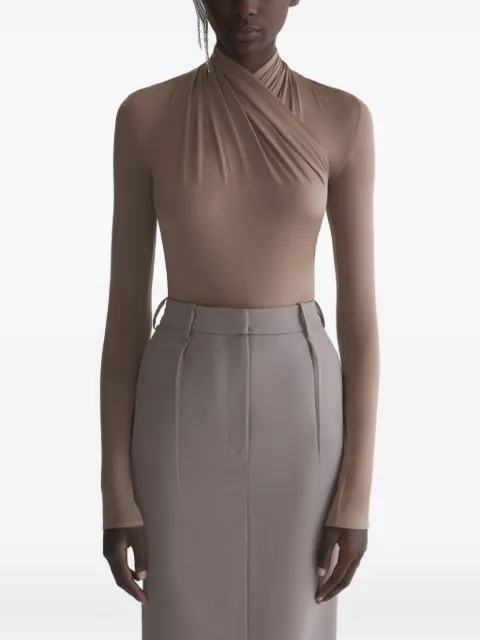 Mugler боди с длинными рукавами