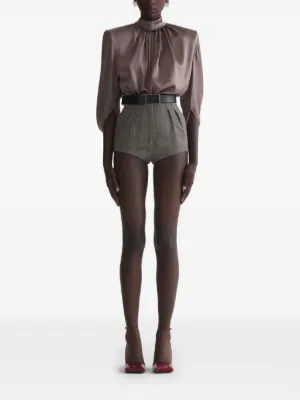 ティエリーミュグレー スカートスーツ セットアップ 灰 緑 約M NGA35 2026年最新】Thierry Mugler レディース スーツ・フォーマル・ドレスの