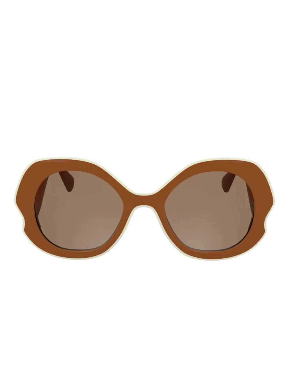 Longchamp round-frame sunglasses | marrón | Image 1